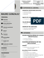 CV Mauro Elian Gonzalez
