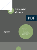 Financial Group PowerPoint Template