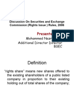 Rights Issue Rules-2006