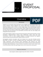 Product Launch Event Proposal Doc in Pink Black and White Professional Style