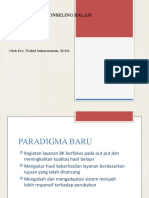 MERUBAH PARADIGMA Ke BK Komprehensif