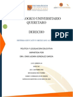 Sistema Educativo Mexicano Actual: Política y Legislación Educativa
