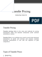 Transfer Pricing