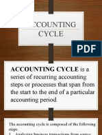 Accounting Cycle