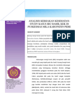 Policy Brief Analisis Kebijakan Bumil KEK