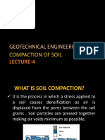 Geothecnical Engg 4 - SOIL COMPACTION