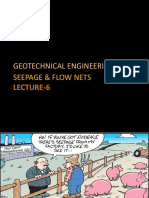 Geothecnical Engg 6 - Seepage and Flownets