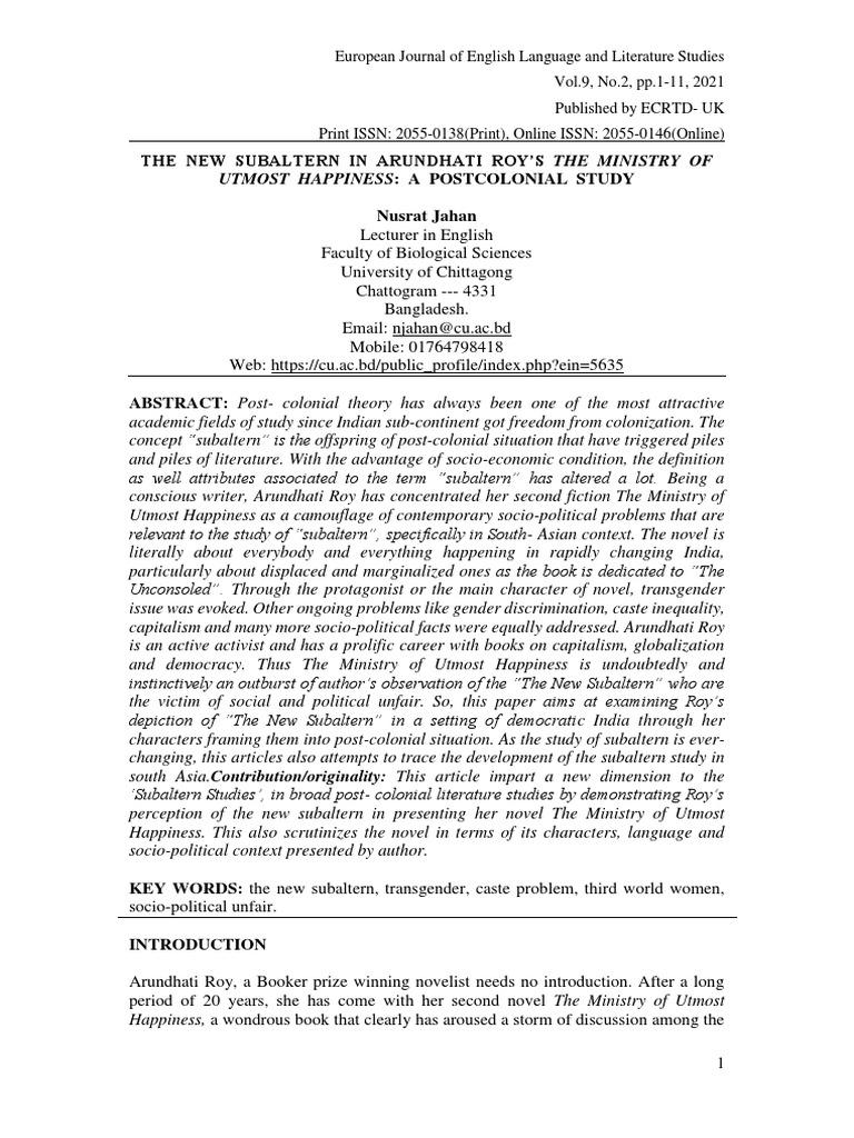 the-new-subaltern-in-arundhati-roy-s-the-ministry-of-utmost-happiness