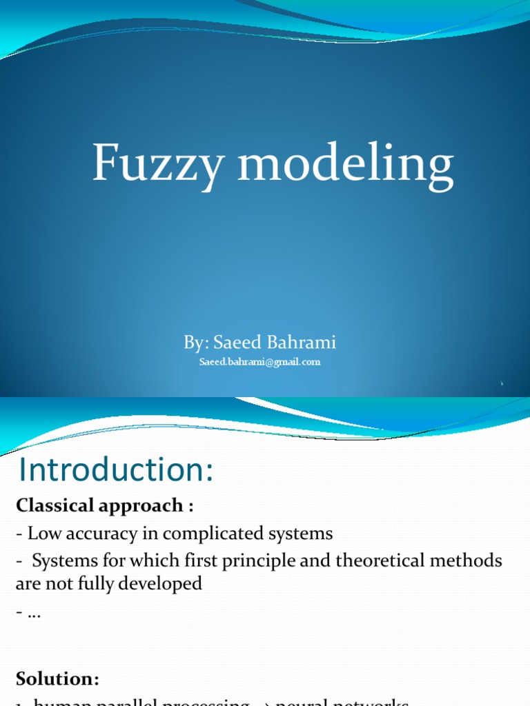 Fuzzy Modeling | PDF | Cluster Analysis | Applied Mathematics