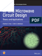 Dokumen - Pub RF and Microwave Circuit Design Theory and Applications Microwave and Wireless Technologies Series 1nbsped 1119114632 9781119114635
