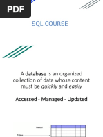 SQL Course