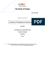 RPF For Purchase of IT Equipment For Data Center