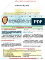 ICSE Class 10 Biology Chapter 11 The Reproductive System