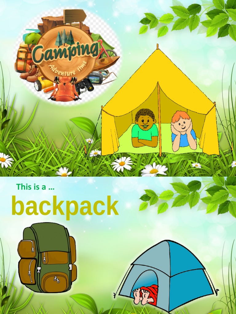 Summer Camp PPT Flashcards Fun Activities Games Games 54935 PDF