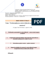 Eseu Structurat - MENTORAT