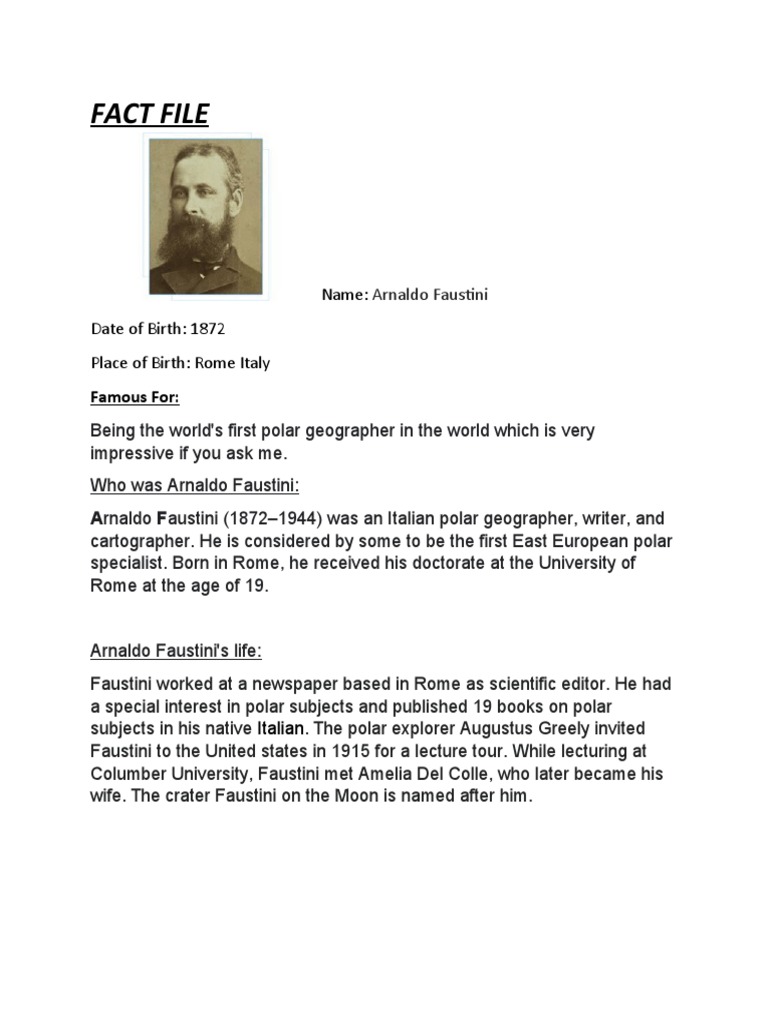 Fact File | PDF