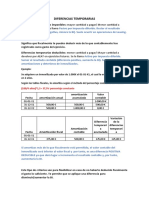 Diferencias temporarias fiscales y contables