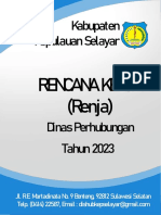 Renja Dishub Tahun 2023