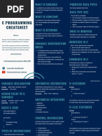 CProgramming Cheatsheet