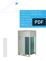RXYQ-U - Data Books - EEDES22B - Spanish