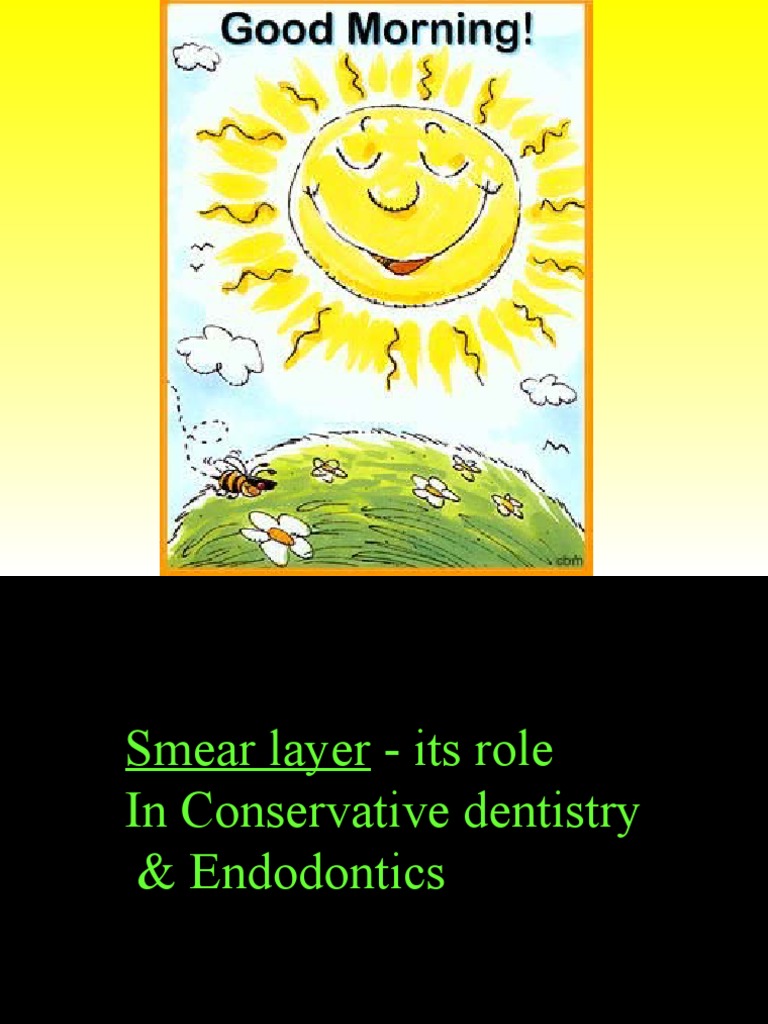 Understanding the Smear Layer in Dentistry | PDF | Dentin | Materials