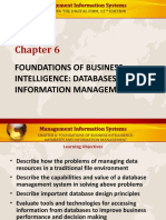 PPT06 Foundations of Business Intelligence Databases and Information Management