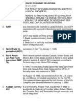 Globalization of Economic Relations Module 4