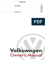 2011 Vw Golf Owners Manual