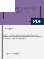 Receptors and Families