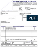 Bill of Lading Examen