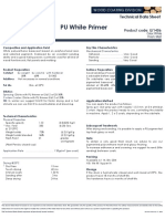 PU White Primer Tech Sheet