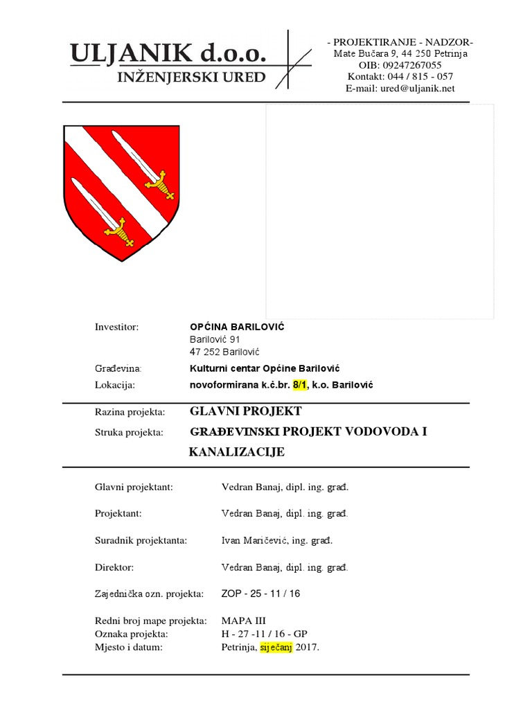 Vodovod I Odvodnja | PDF