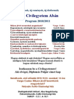 Civilegyetem Abán 1. - Varga Csaba