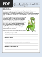 G-2 Eng-1 Revision Task Dragon and Pirates