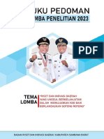 Buku Pedoman Lomba Penelitian - Brida Tahun 2023