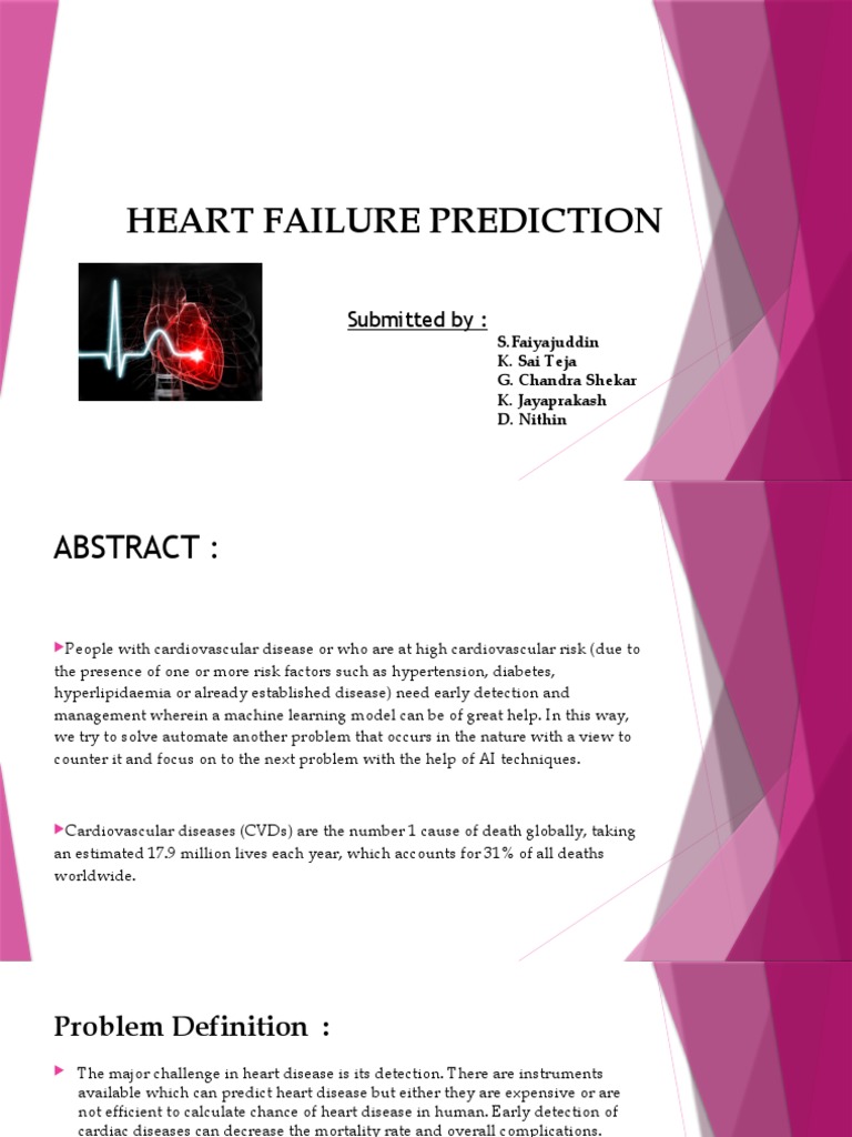 Heart Failure Prediction | PDF | Coronary Artery Disease | Dependent ...