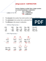 Math Rev. 2nd Grading