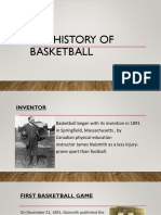 The History of Basketball-Comprimido
