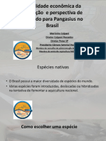 6 - Viabilidade Econômica Da Produção e Perspectiva de Mercado para Pangasius No Brasil - Martinho Colpani