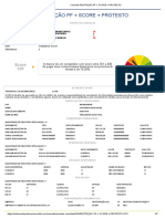 Consulta RESTRIÇÃO PF + SCORE + PROTESTO