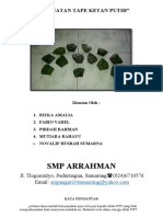 PEMBUATAN - TAPE - KETAN - PUTIH - Ditulis - Oleh Nopal Ganteng