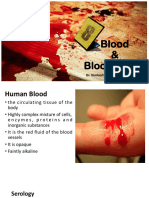 Blood Evidence Analysis