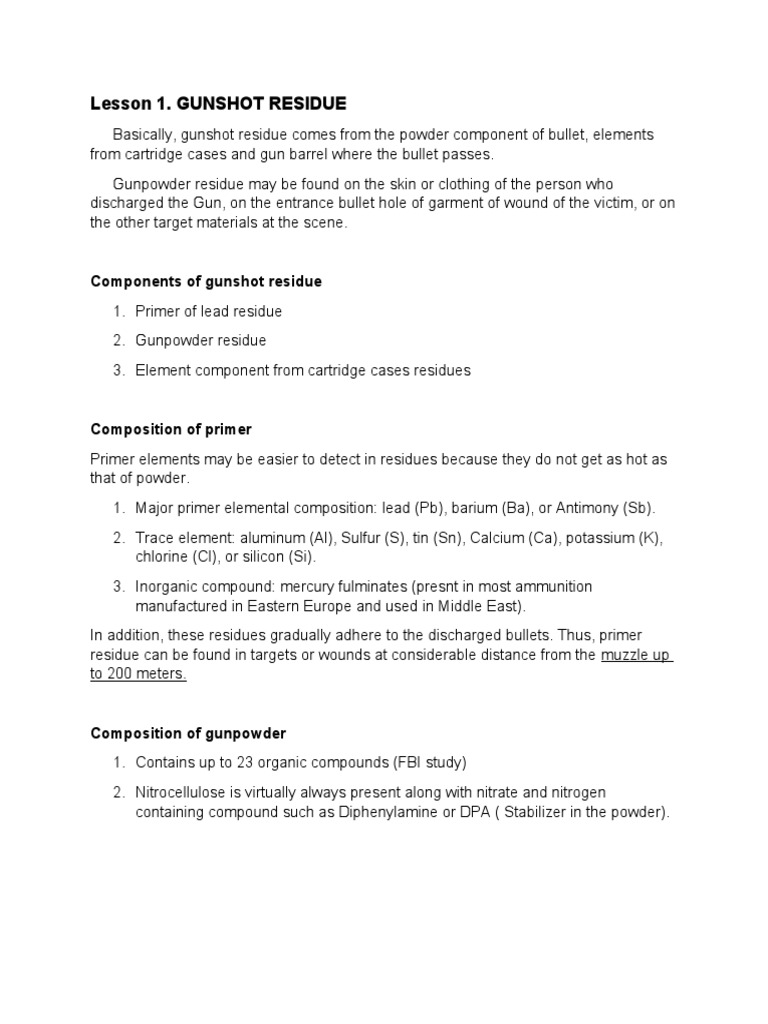 Forensic Chemistry And Toxicology Pdf Explosion Fracture