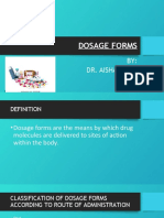 Dosage Forms