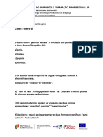 Exercícios Acordo Ortográfico Parte 2