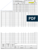 Daily welding inspection report for piping