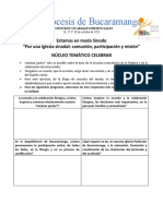 Ficha 8 Núcleo Temático Celebrar