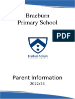Braeburn School Parent Handbook 2022-23