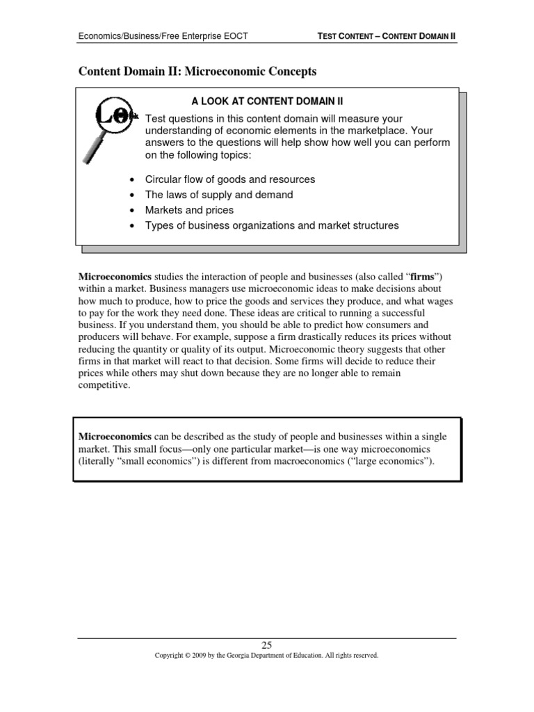 Microeconomics Review | PDF