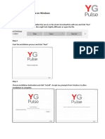 YouGovPulse Windows Installation Manual